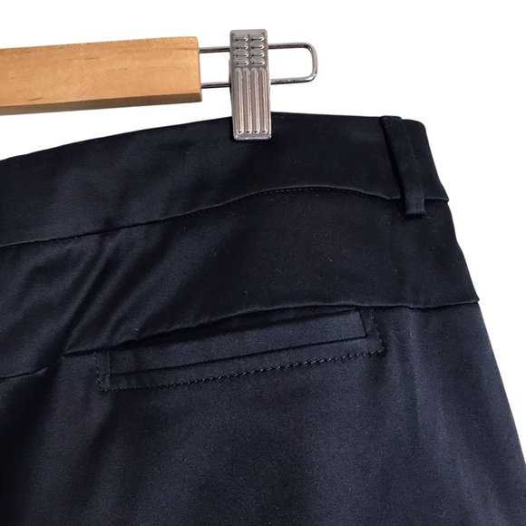 Marina Rinaldi Voyage US Size 16/Size‎ 27 Black Sateen Striaght Leg Dress Pants - Picture 8 of 10